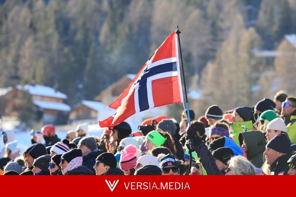 Сборная Норвегии по лыжам необычно поддержала национальную футбольную команду на ЧМ-2026