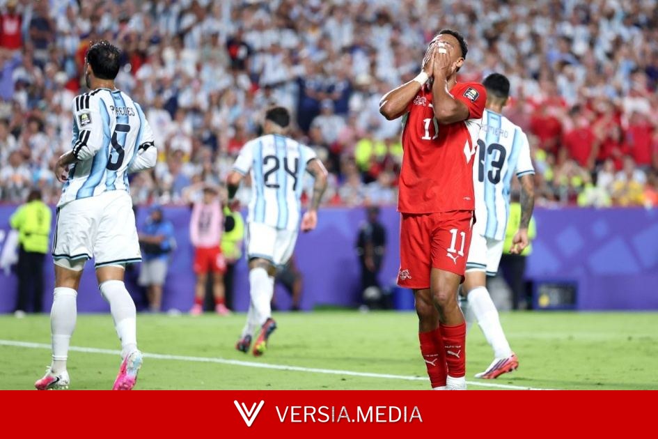 Игрок сборной Швейцарии Ндой: для Аргентины было одно судейство, для нас — другое